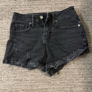 Stylish Black Denim Women Shorts